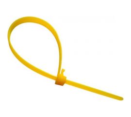 Нейлоновые хомуты РемоКолор желтые многоразовые 47-5-250 