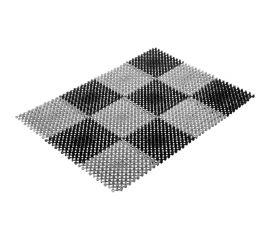 Коврик VORTEX ТРАВКА 42х56 см, черно-серый 23005 