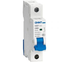 Автоматический выключатель CHINT NB1-63, 1P, 32A, 6кА, характеристика C 179621 
