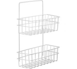 Универсальная подвесная полка Union с крючками 2 шт., 2 полки, 25.5x10x33.5 см 21US02-433W 