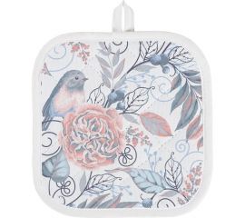 Прихватка Verossa хлопок 20x20 см Птички серые 757403 