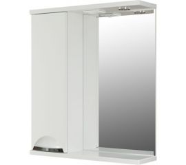 Навесной шкаф Mixline ЭТЬЕН-60 левый, с подсветкой, ПВХ 542407 