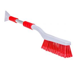 Щетка от снега со скребком с эргономичной ручкой с распушенной щетиной SKYWAY S07801024 