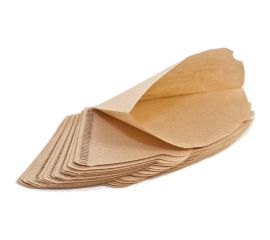 Комплект фильтры для кофе, №4, 240 шт, корич Filtero 