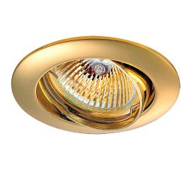 Встраиваемый поворотный светильник NOVOTECH алюминиевое литье GX5.3/GU5.3 50W CROWN 369102 
