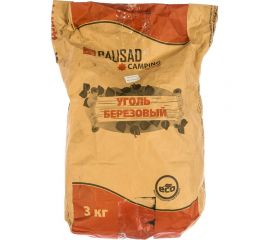 Уголь берёзовый PALISAD Camping 3 кг 69545 