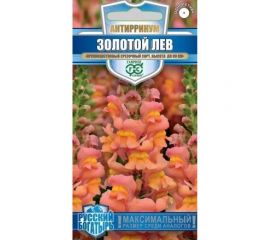 Семена ГАВРИШ Антирринум Львиный зев Золотой лев 0.05 г, серия Русский богатырь 1071856895 