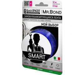 Универсальная самовулканизирующаяся лента PIPAL QuickSPACER Mr.Bond SMART, синий 201250005 