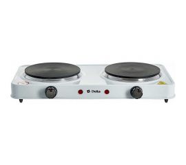 Двухконфорочная электрическая плита Delta D-706 диск белая Р1-00004136 