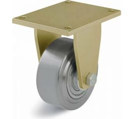 Большегрузные колеса из стали со сварной панелью тяжелой (100 мм; 1700 кг) КубаньЛитМаш SSH-SW 100R 