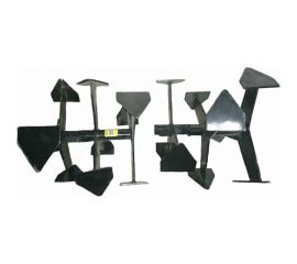 Фреза Гусиные лапки (2 шт; шестигранник 23 мм) для МК-7000/МК-7500/МК-8000 Huter 71/3/52 