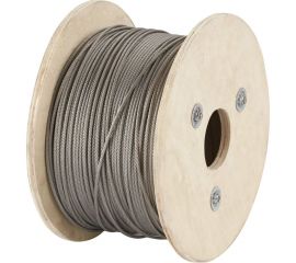 Трос (3 мм; бухта 100 м; нержавеющая сталь) Unipump 35028 