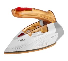 Утюг Centek 1000 Вт, 80 мл, керамическая подошва, LED, пар удар, самоочистка, складная ручка CT-2369 
