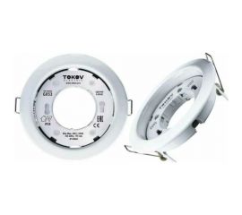 Светильник TOKOV ELECTRIC GX 53-WH-1 106x48мм бел. металл+пластик TOK-GX53-WH-1 