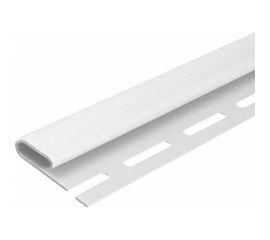 Финишный профиль к сайдингу PROFBUILD белый 51548 