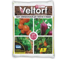 Грунт для томатов и перцев Veltorf 5 л FP10050042 