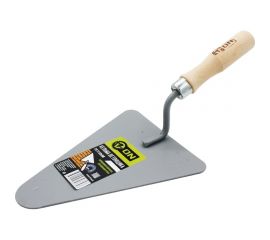 Кельма бетонщика On треугольник, порошковая покраска, деревянная ручка, 360x150 мм 02-14-011 