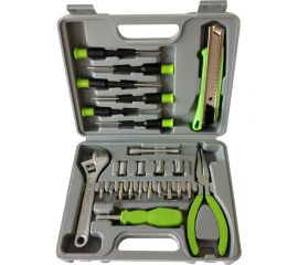 Набор инструментов 25 предметов (230x50x180 мм, тёмно-серый) Stinger W0405 