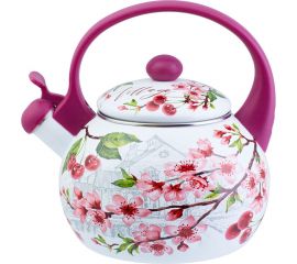 Эмалированный чайник appetite Вишня 2 л со свистком FT7-VI 
