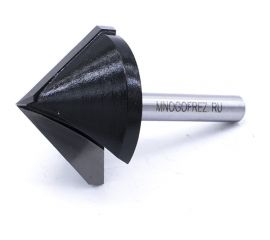 Фреза пазовая V-образная MF-V632.90.50 (32х23х50 мм; хв-к 6 мм; 90 градусов) МНОГОФРЕЗ 5588 