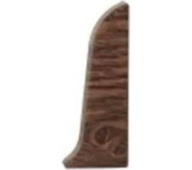 Заглушка для плинтуса Центурион Lider 322-зл (62 мм; левая; глянец; вяз коричневый) 71142 