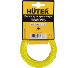Леска (2.0 мм; 15 м; витой квадрат) Huter TS2015 71/1/11 