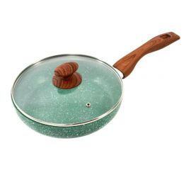 Сотейник SCOVO Green Tree диаметр 260 мм стеклянная крышка GT-021 