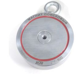 Поисковый двусторонний магнит Редмаг F800x2 