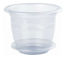 Цветочный горшок ЗПИ Альтернатива дорхидеи 2л прозрачный М1605 