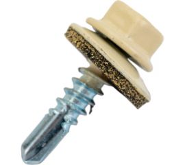 Кровельный саморез КРЕП-КОМП 4,8x19, RAL1015, светлая слоновая кость, 250 шт. ск48191015кф 