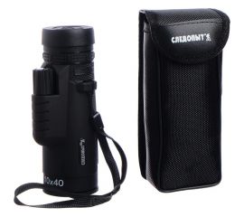 Монокуляр Следопыт 10x40, черный PF-BT-21 