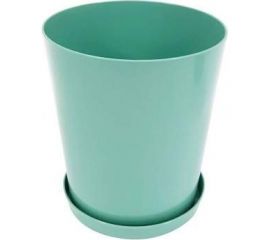 Кашпо с поддоном ОНЕСТ 4.5 литр КП-03 Мят 
