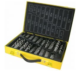 Набор сверл по металлу (375 шт; 1-10 мм; HSS) Энкор 21171 