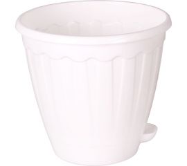 Цветочный горшок ЗПИ «Альтернатива» Рондо 3 л, белый М6094 