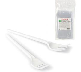 Одноразовые вилки ЛАЙМА ЭТАЛОН, 165 мм, 100 шт, 603078 