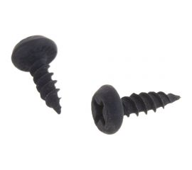 Саморез Качественный КРЕПЕЖ 3.5x11 полуцилиндр, оксид 1250 шт 0500065 КЧ 