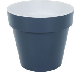 Кашпо ООО КЗНМ порто 2,4л со вставкой антрацит 527867 
