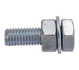 Болт с ш/г полная резьба DIN 933 Качественный КРЕПЕЖ набор 10х30 20 шт 0301061 КЧ 