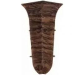 Угол внутренний для плинтуса Центурион Lider 322-ув (62 мм; глянец; вяз коричневый) 71145 