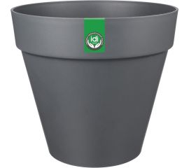 Горшок для цветов Idiland tarragon диам. 280 мм, 10 л, со вставкой, серый 692216106СЕР 221610635/01 