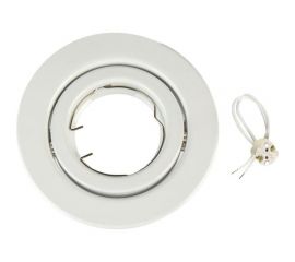 Встраиваемый светильник POWERLIGHT MR16x50W пакет белый MR16В MR16B-WH 