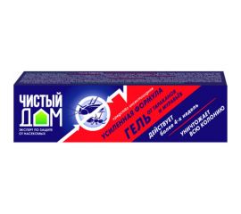 Гель от тараканов Чистый дом Усиленная формула 50 г 4601826019557 