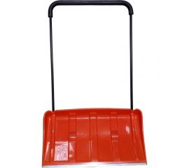 Скрепер LWI пластиковый морозостойкий на колесах, оранжевый, с мягкой утепляющей ручкой №5 800x450мм LWI-Cк5 