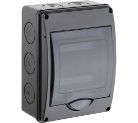 Щиток для открытой проводки Рувинил Тусо Тусо на 5 модулей с вертикальной дверцей 200x150x98 мм 69005Ч 