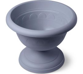 Вазон низкий Martika Колывань 3.4л, диам. 26 см, серый С145СЕР 