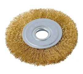 Щётка плоская, латунированная 125 мм для УШМ Вихрь 73/1/3/45 