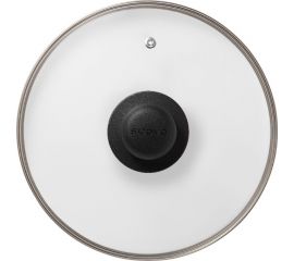 Стеклянная крышка SCOVO диаметр 220 мм KC-003 