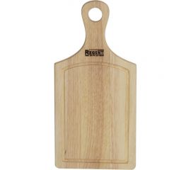 Прямоугольная разделочная доска Regent Inox Bosco с деревянной ручкой 42x20x1.5 см 93-BO-2-02 