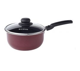 Ковш SCOVO Альфа диаметр 18 см 1.5 л стеклянная крышка AL-031 