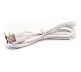 Кабель Ergolux Elx-cdc02-c01, usb-type c, 3а, 1.2м, белый, зарядка+передача данных 15095 